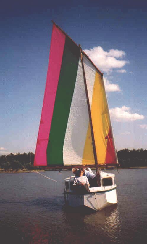 Roger's favourite picture of the Scram Pram - Photo by Roger also